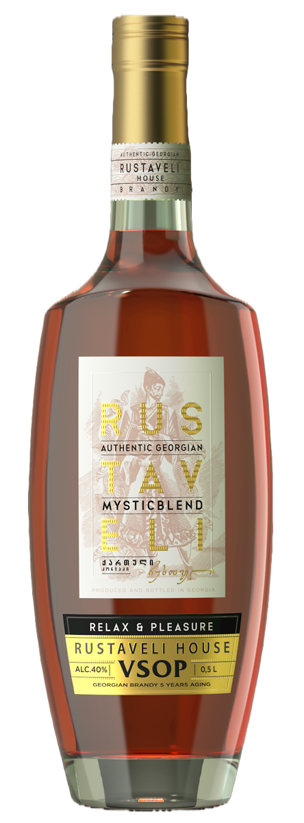 Коньяк грузинский RUSTAVELI HOUSE VSOP 5-летний